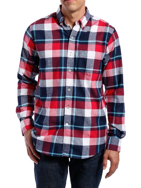 Mens 100% Cotton Flannel Shirt - Regular Fit – Noble Mount