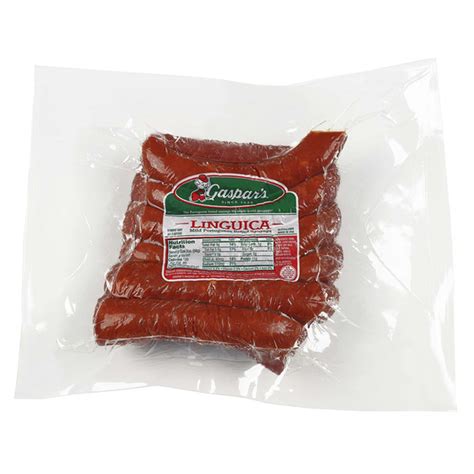 Gaspar's Linguica Family Pack, Smoked Portuguese Sausage (3 lb ...