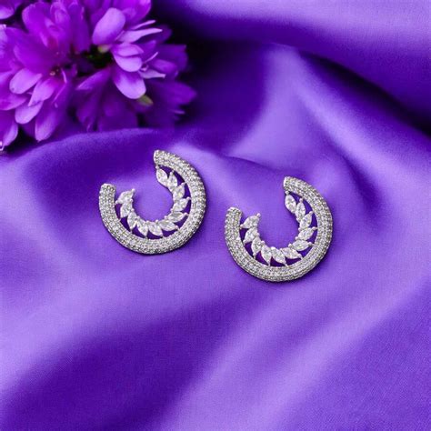 Silver Granny Zirconia Studs – Bling Bag