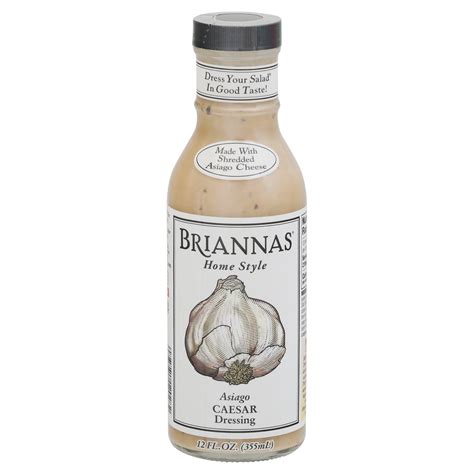 Brianna's Asiago Caesar Dressing - 12 FZ 6 Pack - StockUpExpress