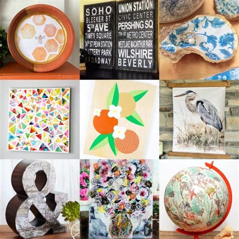 Home Decor Crafts Don't Have to Be Expensive! - Mod Podge Rocks