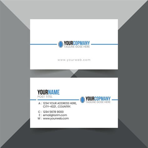 Business Card Design Print Layout 的图像结果