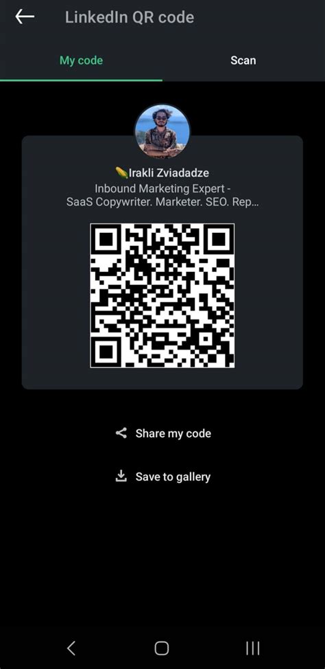 Image result for LinkedIn Authenticator QR Code