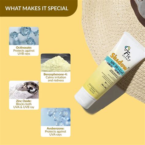 SPF 30 Sunscreen Gel For Oily Skin – Fixderma Skincare
