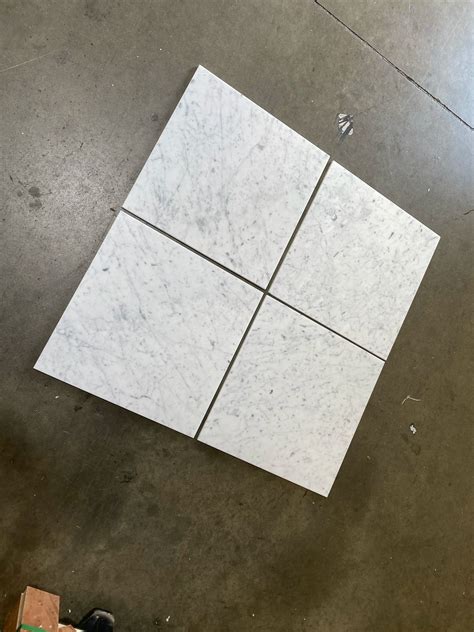 Carrara White Wall and Floor Tile 18x18" – MM Tile And Stone