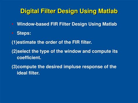 Image result for Filter Design MATLAB