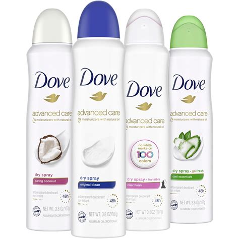 Amazon.com : Dove Deodorant Set - Advanced Care Deodorant for Women ...