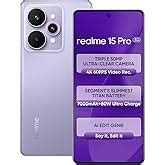realme 15 Pro 5G Smartphone 8+256GB Green,4K 60FPS,144Hz HyperGlow 4D ...
