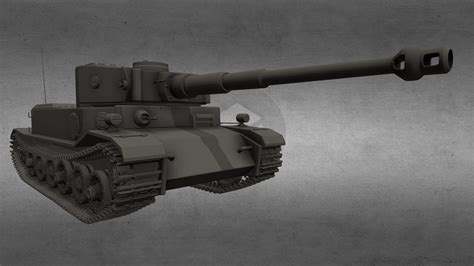 Porsche Tiger - VK 4501 (P) - 3D model by MPonceE [668205c] - Sketchfab