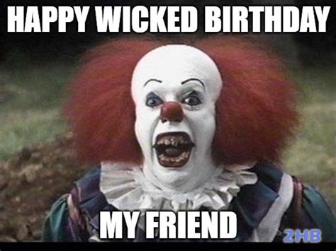 Funny & Fearsome Halloween Birthday Meme - 2HappyBirthday