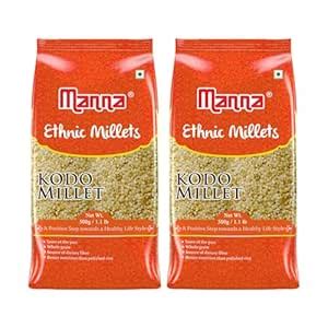 Manna Kodo Millet 1kg Unpolished, Certified Low GI, Glycemic Index ...