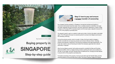 Best Areas to Buy Property in Singapore (2026) – Bamboo Routes