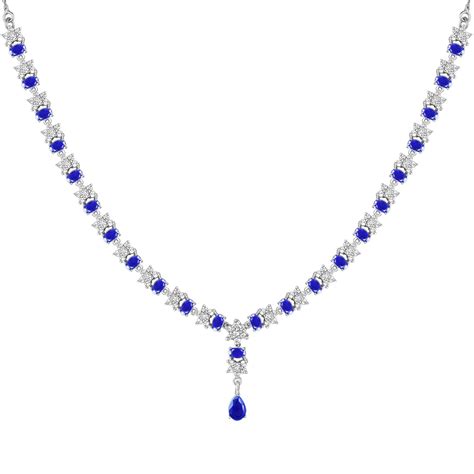 GIVA 925 Silver Glamour In Colour Necklace| Gifts for Girlfriend ...