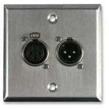XLR 2 Hole Wall Plate Manufacturer, Supplier from Delhi
