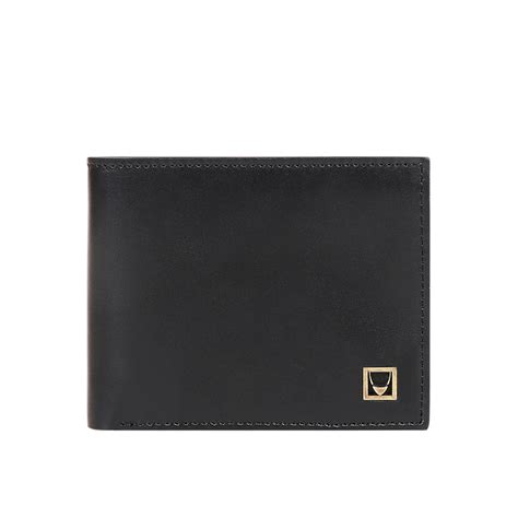Buy Burbank W2 Black Mens BI-FOLD Wallet Online - Hidesign