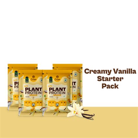 Daily Plant Protein - Creamy Vanilla Starter Pack – Origin Nutrition