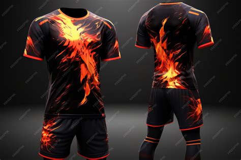 Premium Photo | Football jersey design