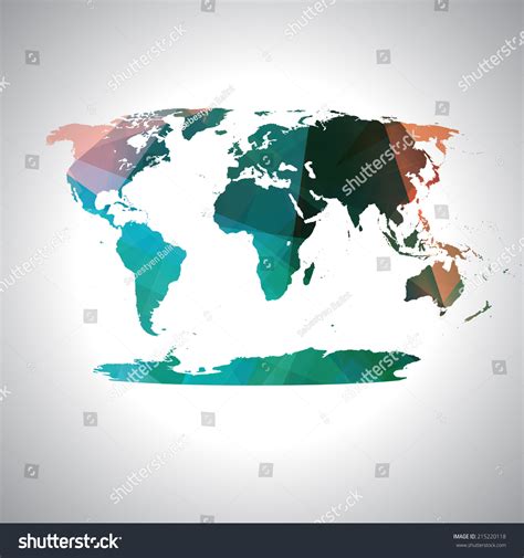 Colorful World Map Vector 的图像结果