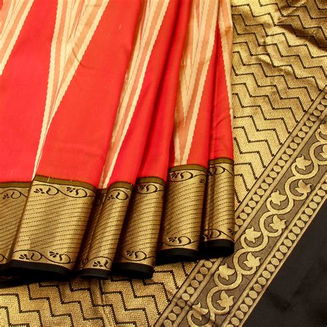 Kuberan White Black Pure Silk Saree Online Bangalore,India | Pure Silk ...