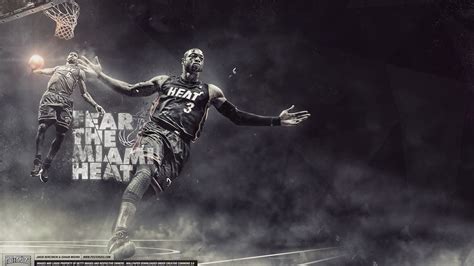 Dwyane Wade Dunk Hintergrundbild