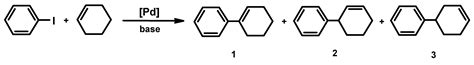 Selective Heck Arylation of Cyclohexene with Homogeneous and ...