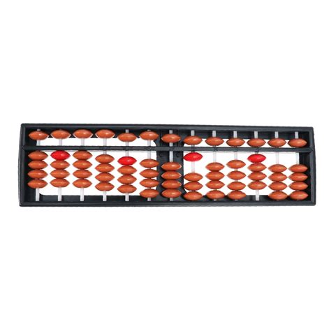 Buy NUOLUX Portable 13 Rods Plastic Arithmetic Abacus Soroban ...