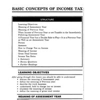 Gross Total Income - Income Tax Laws - B Com PDF Download