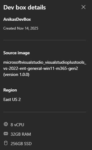 Image result for MS Dev Box Sample