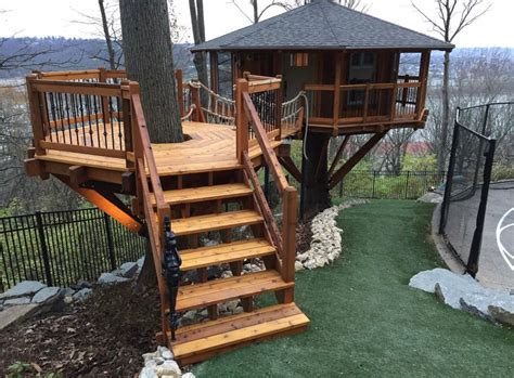 Image result for Tree House Octagonal Building