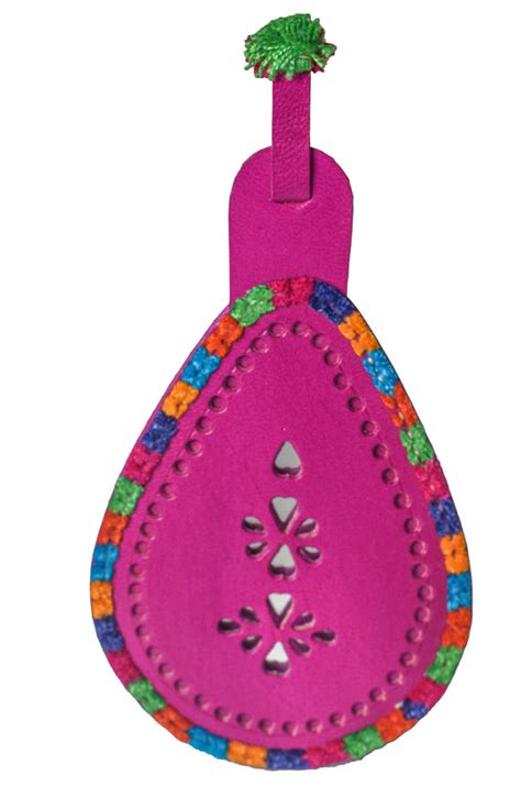 Leather Craft Punch Work Pure Leather Drop Shape Pure Leather Art Vani ...