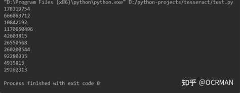 Python CNN OCR 的图像结果