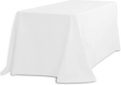Amazon.com: LinenTablecloth 90 x 156-Inch Rectangular Polyester ...