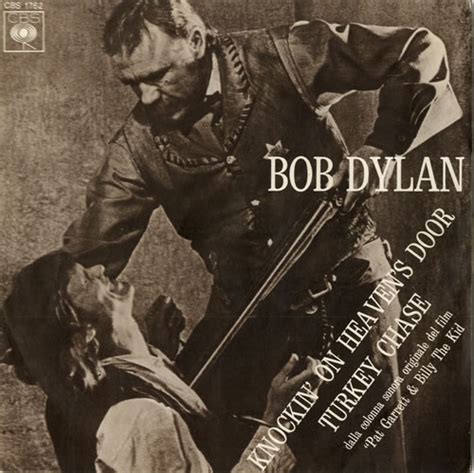 Bob Dylan Knockin' On Heaven's Door Italian 7" vinyl single (7 inch ...