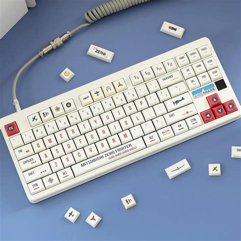 Buy UniCusMech 162 Keys Set XDA Profile Keycaps PBT Dye Sublimation US ...