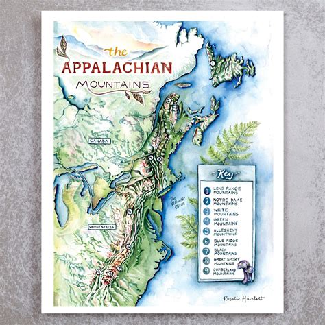Appalachian Mountains Map The Appalachian Mountains Georgia Map