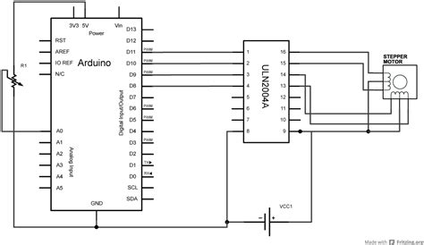 Arduino Bipolar Stepper Motor Wiring Diagram