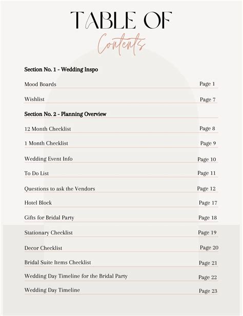 Image result for Downloadable Printable Wedding Checklist