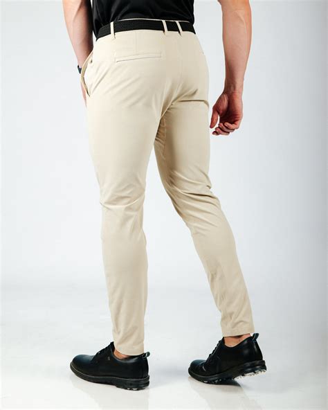 Light Khaki Traditional Pants – Primo Golf Apparel
