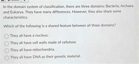 Image result for Three Domain Classification System