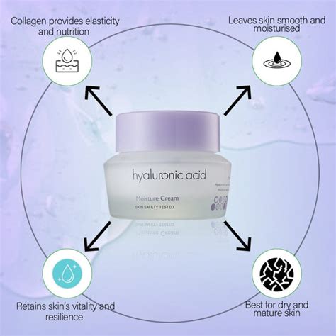 It's Skin Hyaluronic Acid Moisture Cream For moisturization – Beautytalk.in