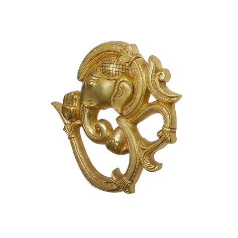Brass Ganesh on Plate – Ragaarts