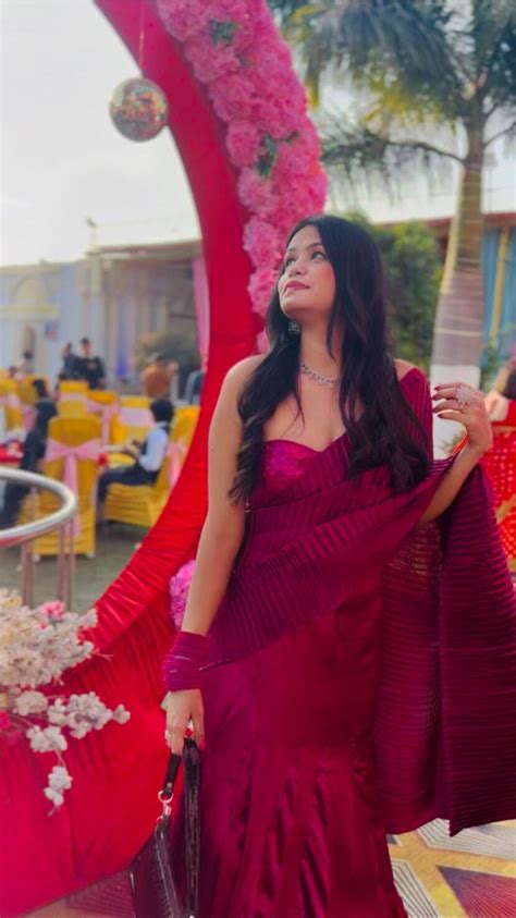 Buy Pink Pleated Saree for Women at Lavanya The Label