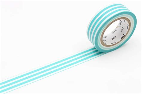 mt Washi Japanese Masking Tape Borders , 15 mm x 10 mtrs Shade - Soda ...