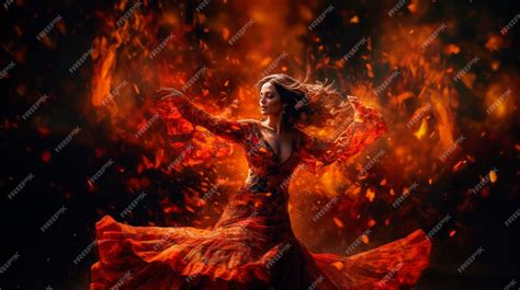 Premium AI Image | Flamenco Dance Fiery Passion Stunning Spanish woman ...