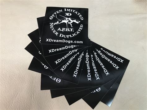 Often Imitated Never Duplicated Sticker - XDream Dogs