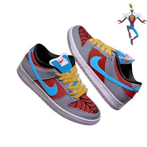 Spider Gadget - SB Dunk Low – KKix Custom Sneakers