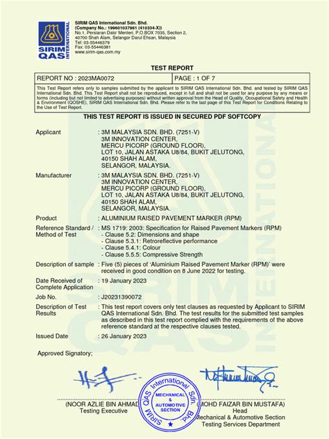 Image result for Load Testing SIRIM