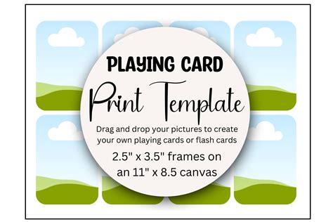 Playing Card Printable Templates 3,600+ Playing Card Back Stock
