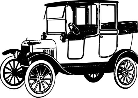 Vintage car Ford Model T Clip art - truck png download - 2400*1706 - Free Transparent Car png ...