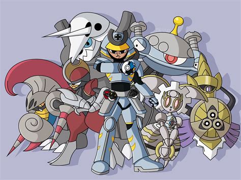 ArtStation - My Steel-Type Pokémon Team